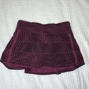 Lululemon tennis skirt size 4